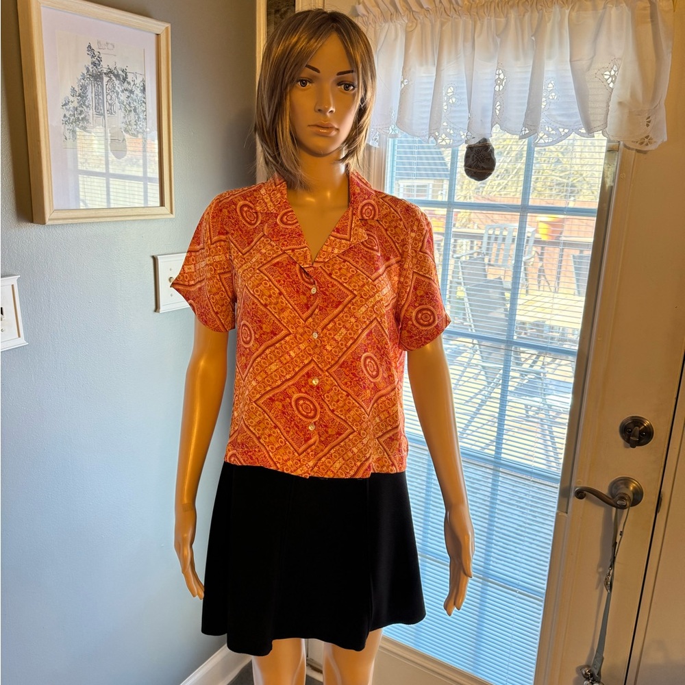 Rose+Olive Shirt SZ SM NWT